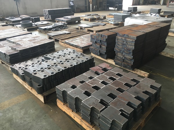 steel plate plazma cutting