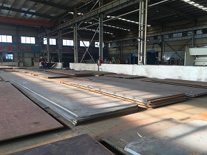 Steel plates inventory